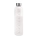 thumbnail image 1 of Botella de agua motivacional portátil de 1000 ml, sin BPA, duradera, extragrande, para fitness Blanco, 1 of 6