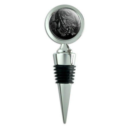 

Dragon Roar Fantasy Medieval Black And White Wine Bottle Stopper