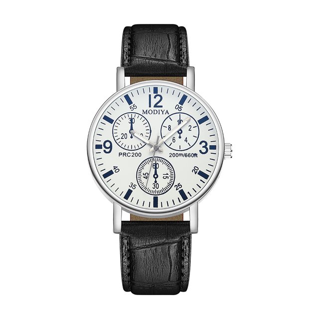 Relojes de pulsera de cuarzo de aleación analógica de banda de cuero de diseño de moda NUEVO Wmkox8yii gfajkfgbkjabf282