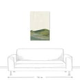 thumbnail image 3 of Creative Products Abstract Green Hills 24 x 36 Canvas Wall Art, 3 of 5