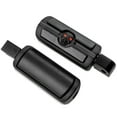 thumbnail image 3 of Krator Black Skull Foot Pegs Compatible with Honda 1100 Shadow Spirit 1999-2007 (Rear Only), 3 of 4