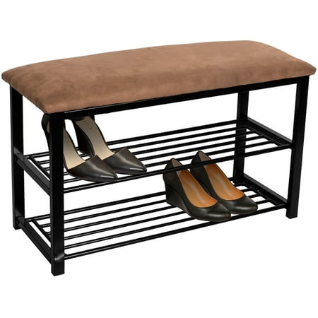 Mudroom Bench - Sorbus Shoe Rack Bench Shoe Organizer Perfect Bench Seat Storage for Hallway Entryway, Mudroom, Closet, Bedroom, etc