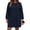 Long_Navy, variant on Women’s Casual T Shirt Dress Short Sleeve Crewneck Loose Fit Summer Mini Dress with Pockets Soft Lightweight Comfortable Daily Wear for Home Travel Shopping