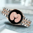 thumbnail image 3 of BRADCET 1/2Pack 20mm 22mm Stainless Steel Metal Band for Samsung Galaxy watch 5 4 40mm 44mm/Active 2 3/Watch 4 Classic 42mm 46mm/Watch 3 45mm/Gear S3 S4 46mm for Metal Mesh Milanese Loop Magnetic, 3 of 10