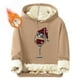 thumbnail image 1 of Sudadera con capucha para hombre, informal, a la moda, con estampado, de felpa, de manga larga, con bolsillo, de poliéster, 1 of 5
