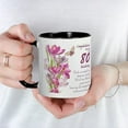 thumbnail image 5 of CafePress - 80Th Birthday Crocus Gift Mug Mugs - 11 oz Ceramic Mug - Novelty Coffee Tea Cup, 5 of 6
