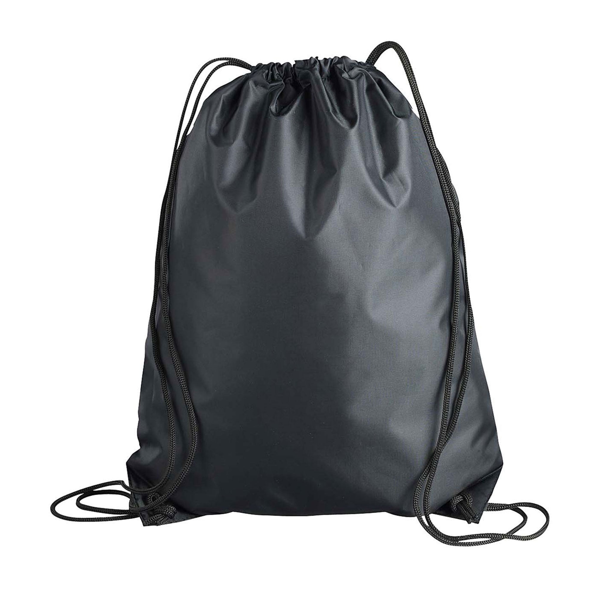 Liberty Bags Value Black Cord Drawstring Backpack, Style 8886 - Walmart.com