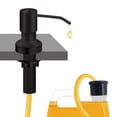 thumbnail image 1 of Dispensador de jabón para fregadero Izolor para cocina con tubo de 47 pulgadas (negro), 1 of 8