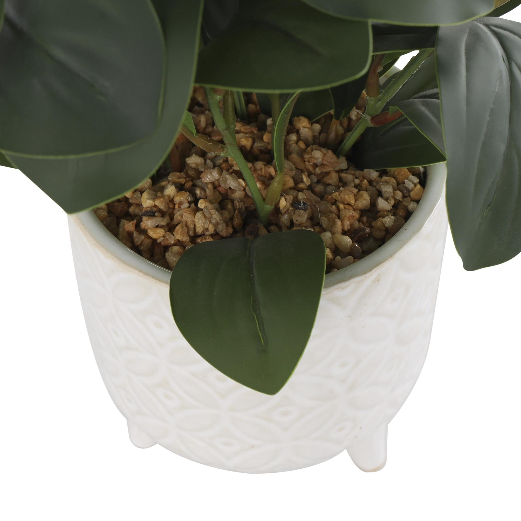 DecMode 14" Artificial Hosta Plant