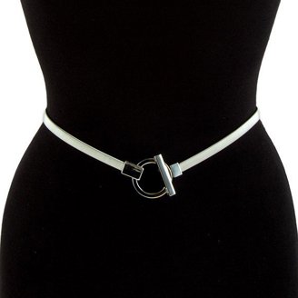 4877 Evogues Plus Size Rhinestone Pendant Buckle Metal Elastic Waist Belt eVogues Plus size Rhinestone Pendant Buckle Metal Elastic  main image 3
