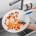 thumbnail image 5 of Pedty Dish Brush with Handle, 1 Pc Kitchen Scrub Brushes for Cleaning, Dish Scrubber with Stiff Bristles for Sink, Pots, Pans, 5 of 6