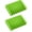 Green, variant on Bathroom Self Draining Soap Dish, Silicone Soap Holder for Bar Soap, Pack of 2