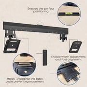 PUTORSEN Ultra Slim TV Wall Mount Bracket Suitable for 37-80 Micro-Gap Flat 165lbs Max VESA 600x400mm Compatible with Designed for Samsung Frame TVs (2021-2023) Profile