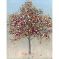 thumbnail image 2 of Swatland, Sally 20x24 White Modern Wood Framed Museum Art Print Titled - Confetti Tree, 2 of 4