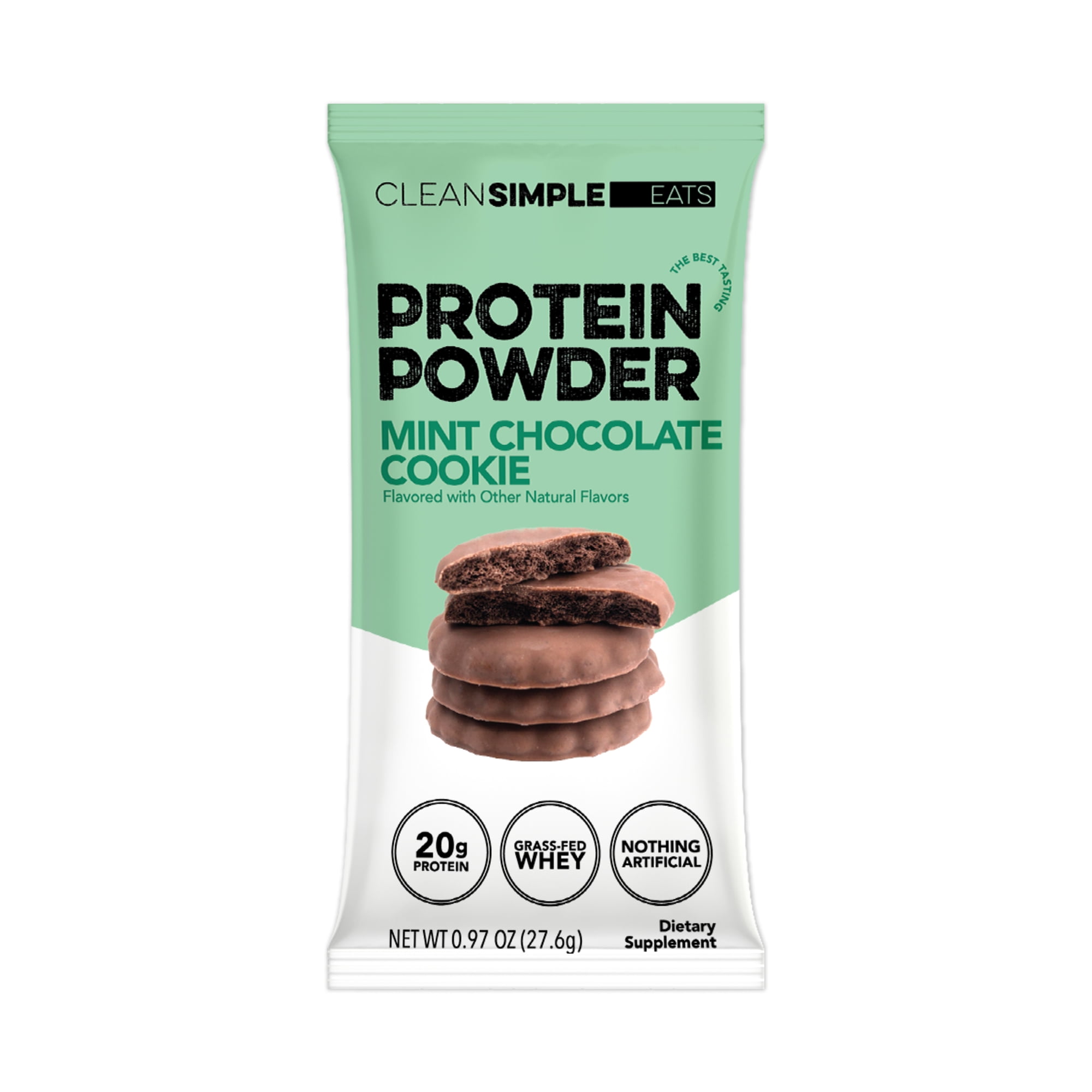 Clean Simple Eats Protein Powder Mint Chocolate Cookie - 1 Stick (xylitol free)