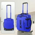 thumbnail image 4 of 17 Inch Underseat Carry On Luggage Airplane Approved,Water Resistant Softside Small Rolling Suitcase Lightweight Personal Item Travel Bag,TA069 Blue, 4 of 9