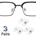 thumbnail image 3 of Eyeglass Nose Pad Anti-Slip Glasses Nose Grips for Plastic Frames Silver, 3 of 7
