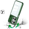 thumbnail image 2 of HD Transparent Case with Camera Privacy Cover for Motorola Moto G 2025 - Green, 2 of 3