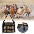 thumbnail image 3 of Heno Para Caballos, Bolsas De Mano Para Alimentación Lenta, Bolsa De Alimentación Para Caballos De Gran Capacidad Advancent HA046231-02, 3 of 6