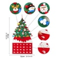 thumbnail image 2 of Felt Christmas Tree Board Set 3.2 FT Preschool Xmas Themed Storytelling Early Learning Interactive Play Kit Wall Hanging Gift for Toddlers Kids, 2 of 2