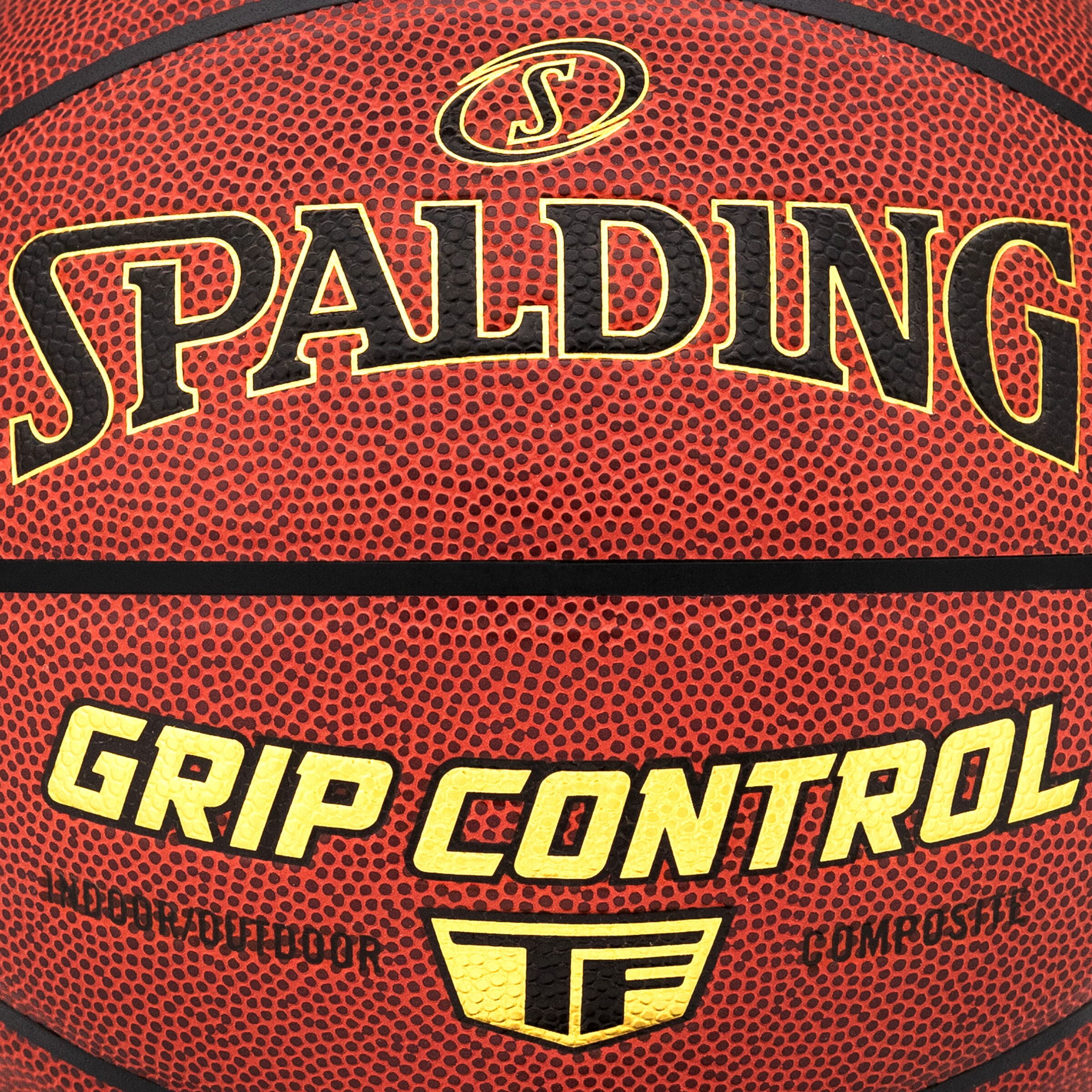 Spalding NBA Grip Control Indoor/Outdoor Basketball Ball Orange