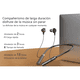 thumbnail image 3 of Audífonos In-ear Bluetooth Con Neckband De 2 Piezas Negro/Negro, 3 of 4