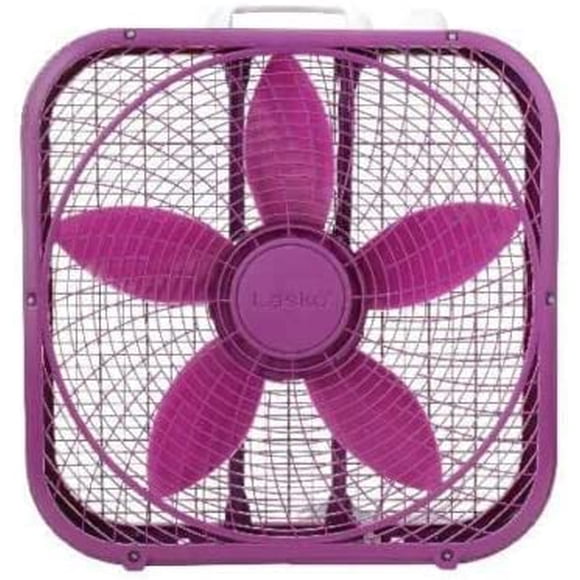 Ventilador de caja LASKO B20309 20" Pulgadas 3 Velocidades Morado LASKO LASKO B20309
