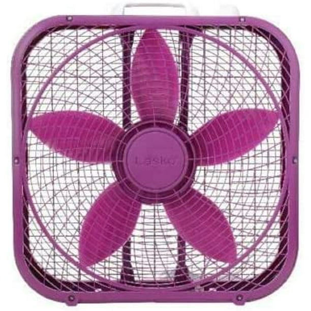 Ventilador de caja LASKO B20309 20" Pulgadas 3 Velocidades Morado LASKO LASKO B20309