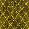 thumbnail image 1 of Ahgly Company Machine Washable Indoor Square Abstract Yellow Modern Area Rugs, 7' Square, 1 of 4