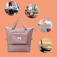 thumbnail image 4 of Equipaje Oxford A Prueba De Agua [Yue Xinghui] Propiedad Intelectual Procesada 1pcs Bolsa De Viaje De Separación Seca Y Húmeda Plegable Bolsa De Almacenamiento De Equipaje ANGGREK No, 4 of 7