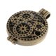 thumbnail image 5 of Bronce Vintage 30mm Pad Medallón Colgante Dijes DIY Collar Aromaterapia Aceite Esencial Difusor Joyería Regalos Accesorios engranaje punk Macarena Colgante de medallón de aromaterapia, 5 of 8