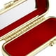 thumbnail image 4 of Estuche con Espejo Caja de Sellos de Joyería Diseño de Patrón Retro Portátil para Bolso de Mano Color de Viaje Aleatorio Salvador caja de almacenamiento de lápiz labial, 4 of 9