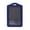 Deep Blue, variant on 10 Colors ID Window Business Work Card Holder for Case Badge Vertical