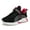Black, variant on Childrens Fashion Mesh Lace Up Sneakers, Color Matching Casual Comfortable Running Shoes, Breathable, Lightweight, Daily Wear