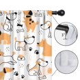 thumbnail image 4 of Blackout Kids Curtains,Cute Akita Dog Beagle Bulldog Rottweiler Dachshund Childrens Insulated Curtains Set Of 2,Bedroom Essentials,Toddler Room Decor 42"x84"(106x213cm), 4 of 4