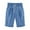 Blue, variant on Honeeladyy Women's Summer Cotton Linen Pants Plus Size High Waisted Shorts Lacing Beach Pocket Lounge Pants