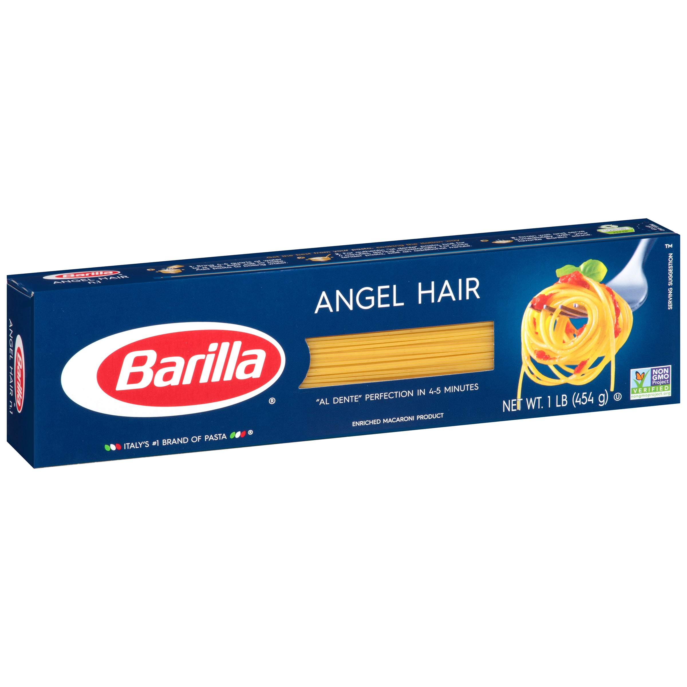angel hair pasta aldente