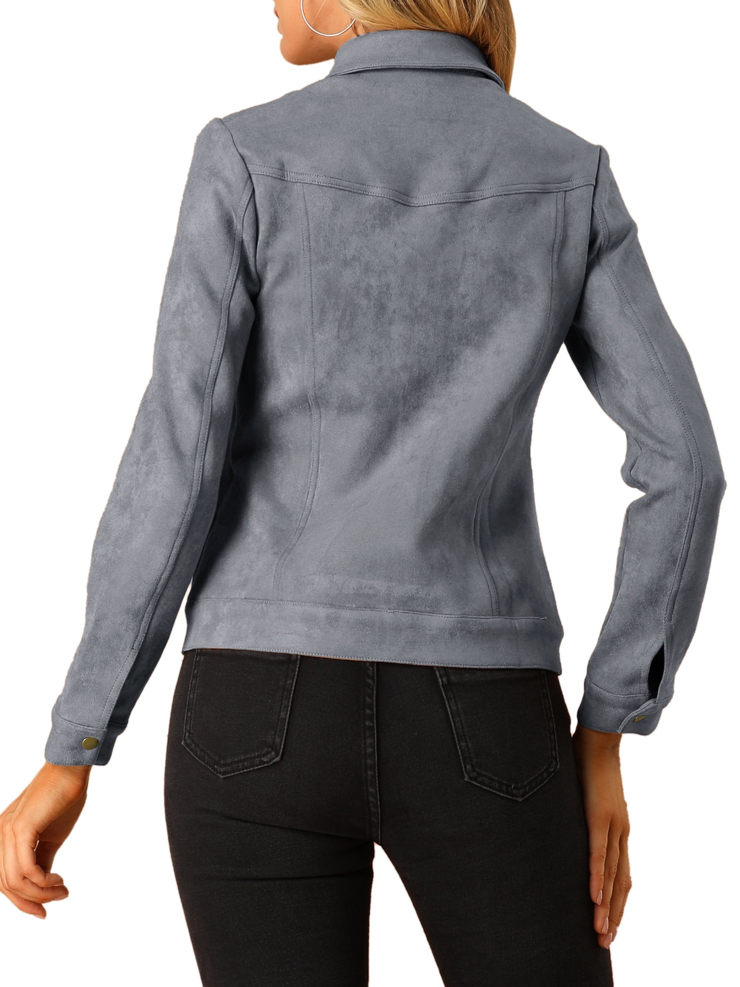 Allegra K Women's Jackets Long Sleeve 