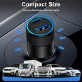 thumbnail image 5 of Usb C Car Charger,HopePow Dual Port PD 20W QC&3.0 Usb C Type C Car Charger Adapter Fast Charging for Android Samsung iPhone 15 Fast Car Charger, 5 of 6