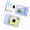 Blue, variant on IP68 accepted Splashproof Camera For Kids 48MP Photos And Video seize