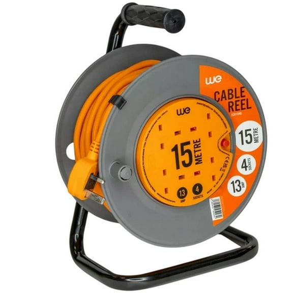 Westminster Extension Reel 15m 4 socket 13A