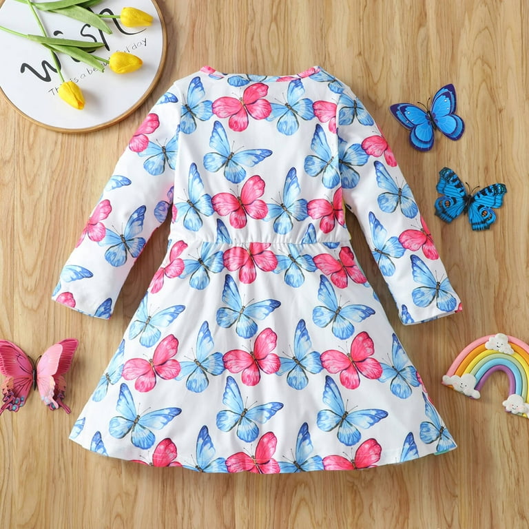 navy blue dress for baby girl High Garden Maxi Dress in Rainbow Stripe Twill Rainbow / 10 main image 0
