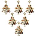 thumbnail image 1 of 12 piezas de servilleteros navideños con botón, anillo para servilletero, anillo de tela, anillo para servilletero de diamantes., 1 of 5