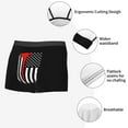 thumbnail image 6 of Disketp Firefighters Usa Flag Men'S Boxer Briefs,Soft And Breathable Cotton Underwear With Comfortflex Waistband, 6 of 9