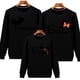 thumbnail image 1 of Cute Cartoon Mickey Minnie Ear Sudadera Padre-hijo Otoño Familia Trajes a juego Casual Padre Hijo Madre Hija Ropa Niños (150) Gao Jinjia LED, 1 of 2