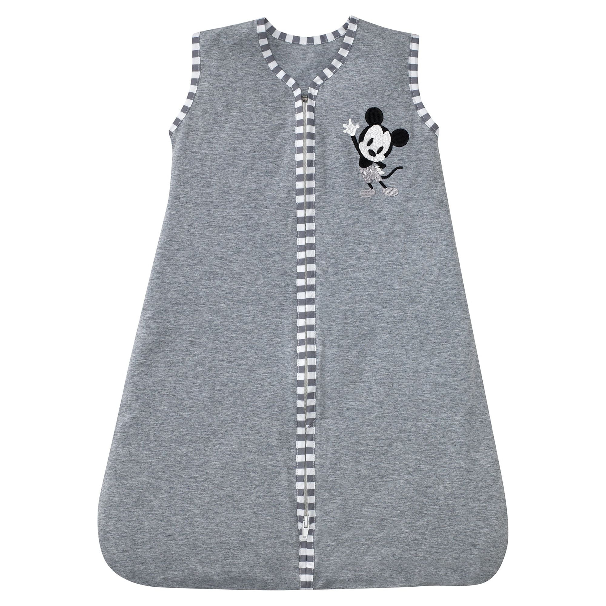 Disney Baby Mickey Mouse Gray/Yellow 4-Piece Crib Bedding Set by Lambs & Ivy