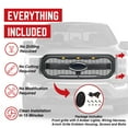 thumbnail image 4 of AMERICAN MODIFIED Raptor Style Mesh Grill for 2021-2023 Ford F150, Matte Black, 4 of 12