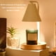 thumbnail image 5 of Lámpara calentadora de velas con brillo ajustable y temporizador | Fundidor de cera sin llama para decoración del hogar, aromaterapia y dormitorio | Lámpara de mesa regulable con bombilla halógena, 5 of 7