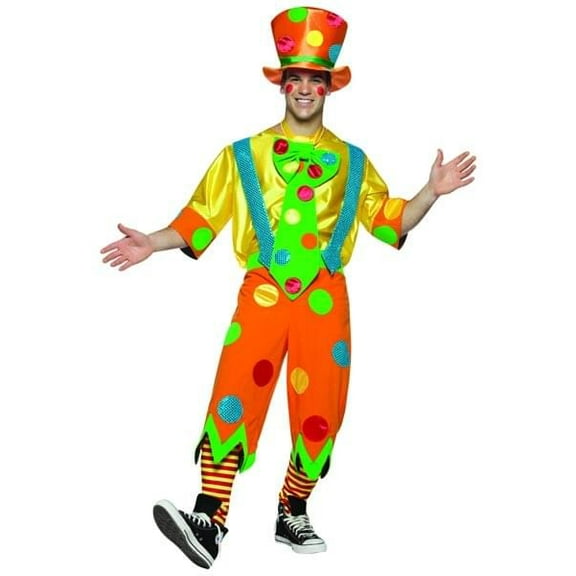 Rasta Imposta Toots The Clown Circus Man Male Costume Adult Standard Male