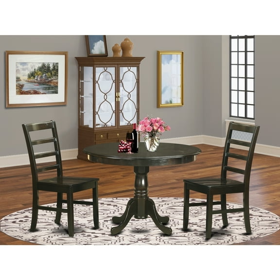 Retro Kitchen Table Set - Dinette Table & Chairs - 5 Piece Dining Room Set - Modern Design